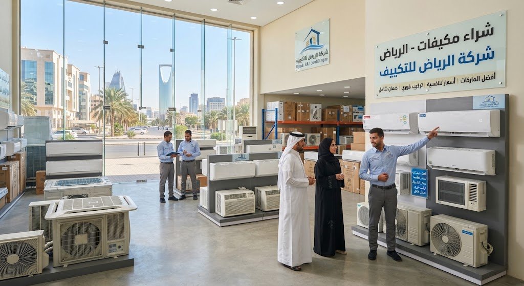 شراء مكيفات الرياض شركة الرياض للتكييف