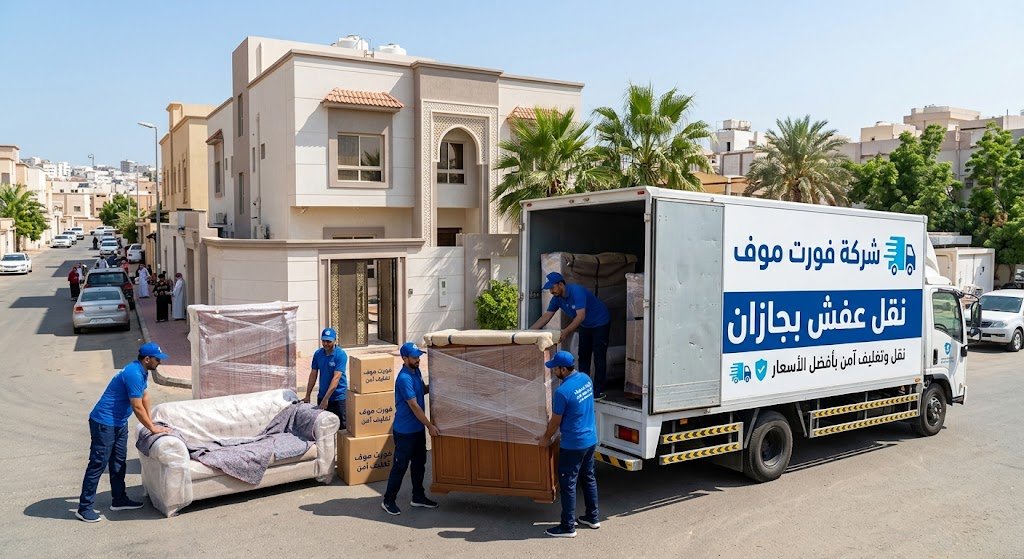 شركة نقل عفش بجازان شركة فورت