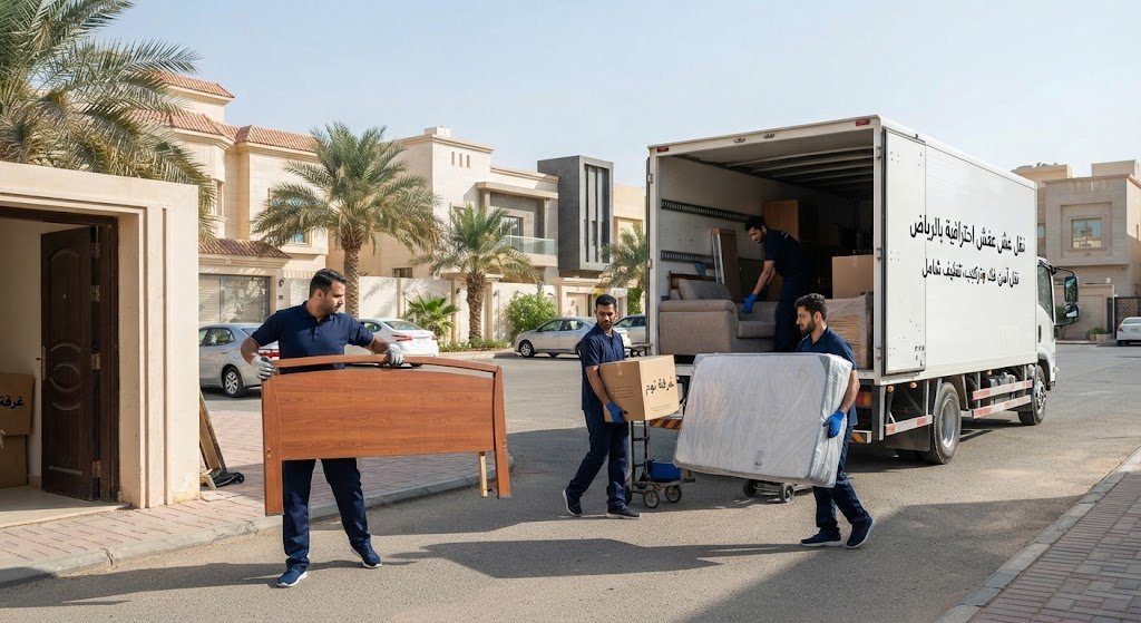 شركة نقل عفش بالرياض — نقل أثاث بالفك والتركيب والضمان الشامل