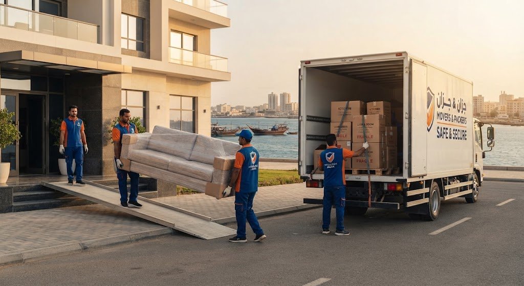 شركة نقل عفش بجازان شركة فورت موف نقل وتغليف امن بافضل الاسعار