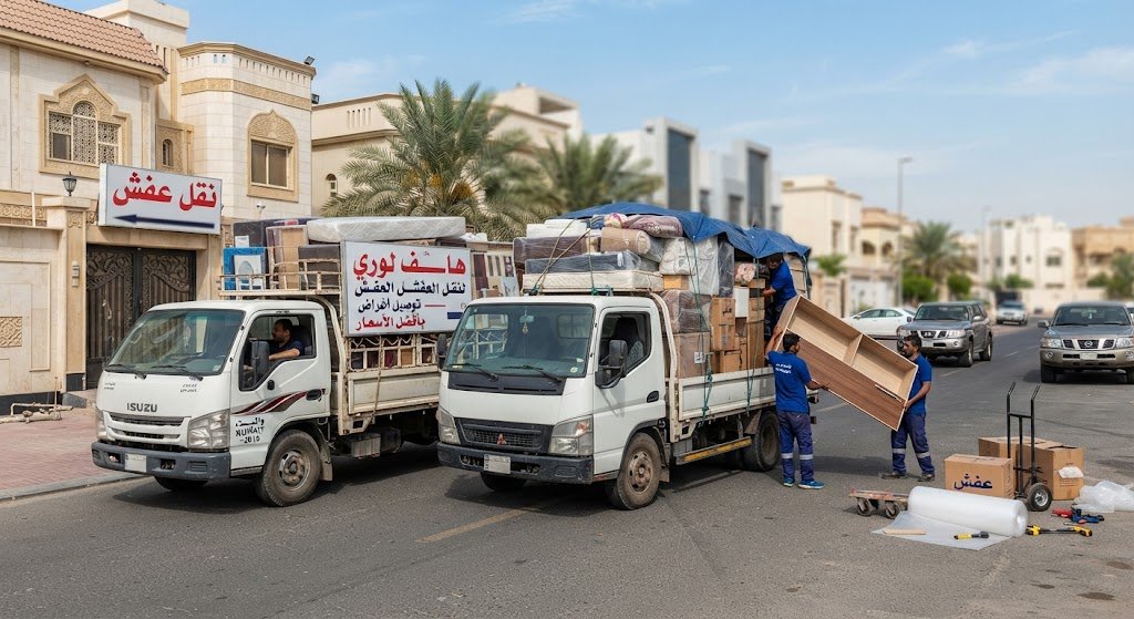 وانيت الكويت | هاف لوري لنقل العفش توصيل أغراض بأفضل الأسعار